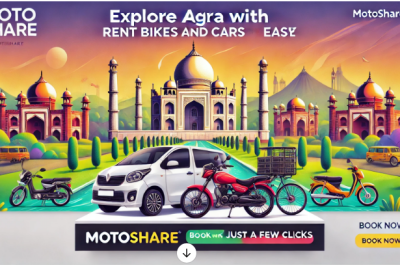 Discover Agra with Ease: Rent Bikes and Cars with Motoshare