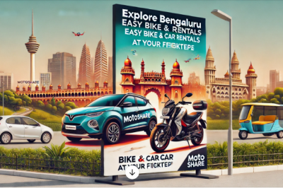 Explore Bengaluru with Ease: Your Ultimate Guide to Motoshare’s Bike & Car Rentals