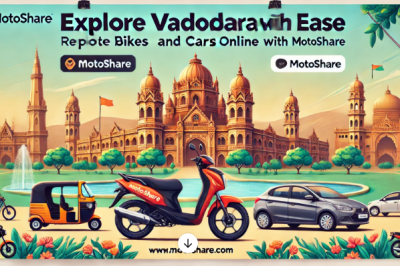 Discover Vadodara with Ease: Rent Bikes and Cars Online with Motoshare