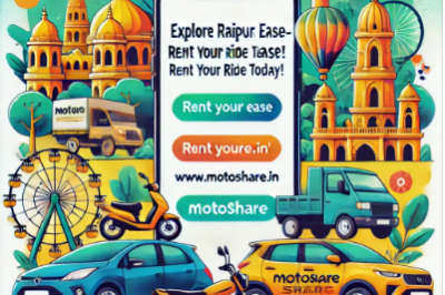 Discover Raipur with Ease: Rent Bikes & Cars Online with Motoshare