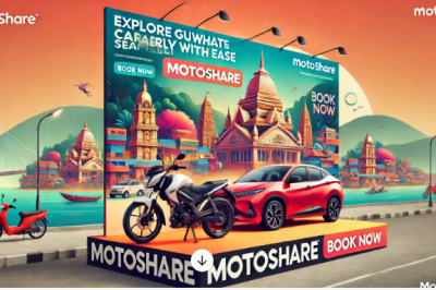 Explore Guwahati with Ease: Rent Bikes and Cars Seamlessly with Motoshare