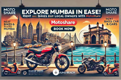 Discover Mumbai with Ease: Rent Bikes & Cars from Local Owners on Motoshare