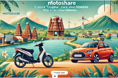 Discover Tiruppur with Ease: Motoshare’s Hassle-Free Bike & Car Rentals