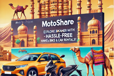 Explore the Splendor of Bikaner with Motoshare: Effortless Bike and Car Rentals at Your Fingertips