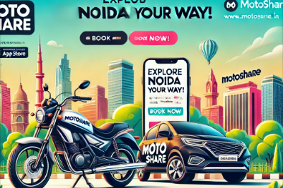 Discover Noida with Ease: Rent Bikes and Cars Seamlessly with Motoshare