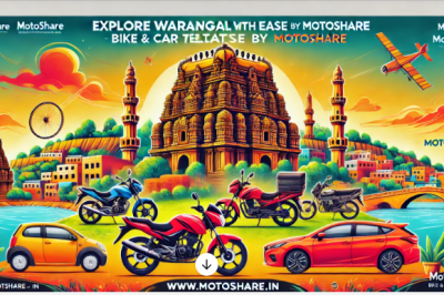 Discover Warangal with Ease: Seamless Bike & Car Rentals by Motoshare