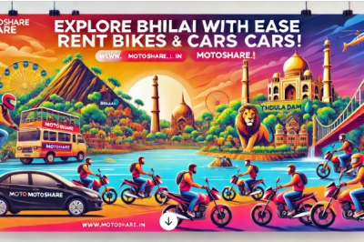 Discover Bhilai with Ease: Rent Bikes and Cars Seamlessly on Motoshare