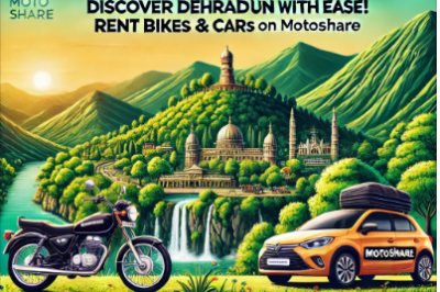 Discover Dehradun with Ease: Rent Bikes and Cars Hassle-Free with Motoshare