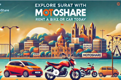 Explore Surat with Ease: Rent a Bike or Car through Motoshare