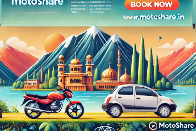 Explore Jammu with Ease: Motoshare’s Hassle-Free Bike and Car Rentals