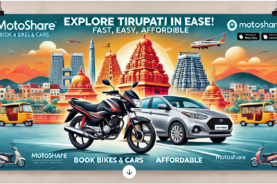 Explore Tirupati with Ease: Rent Bikes and Cars Hassle-Free on Motoshare