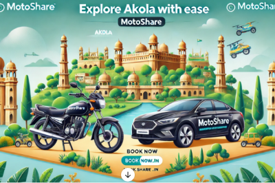 Explore Akola with Ease: Motoshare’s Bike & Car Rentals at Your Fingertips