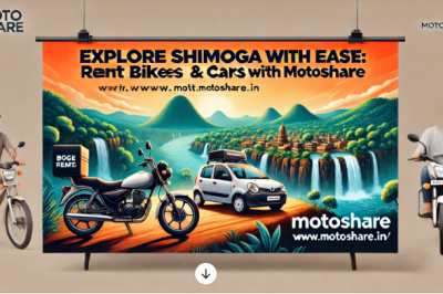 Explore Shimoga with Ease: Rent Bikes & Cars with Motoshare